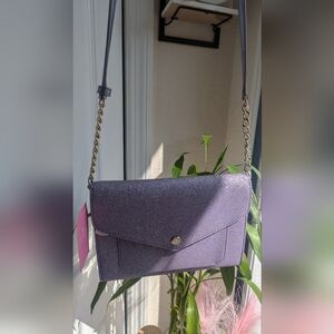 Kate Spade Purple Crossbody Bag with Elegant Design
